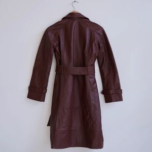 SIPOS New York croc embossed trench new with tags